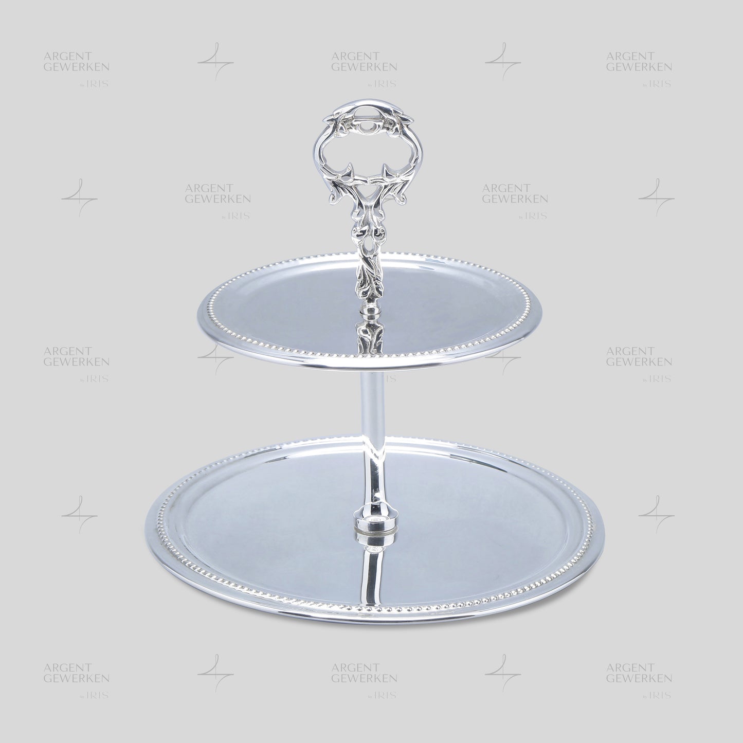 Art Nouveau Two Tier Pastry Stand Stand