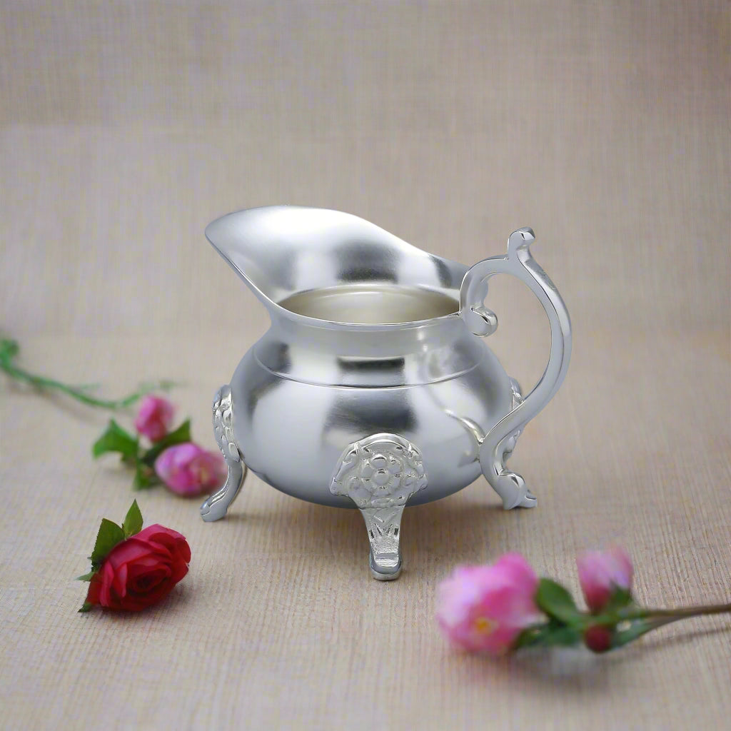 Art Nouveau Silver Plated Milk Pot