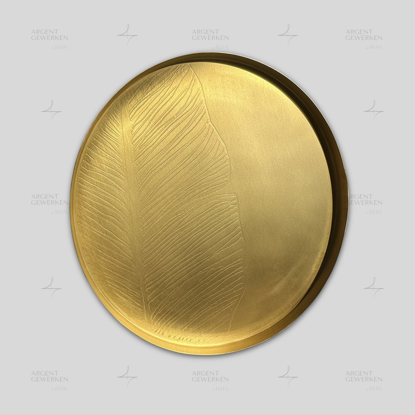 Kansa Finish Dinner Plate