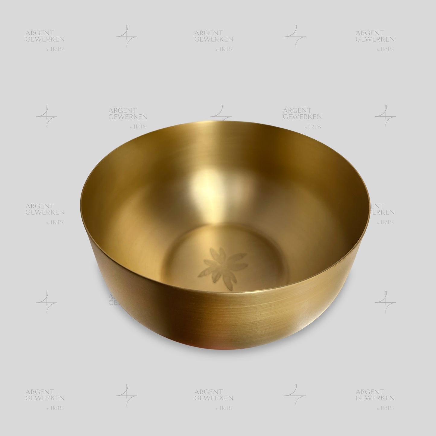 Kansa Finish Banana Leaf Serving Bowl
