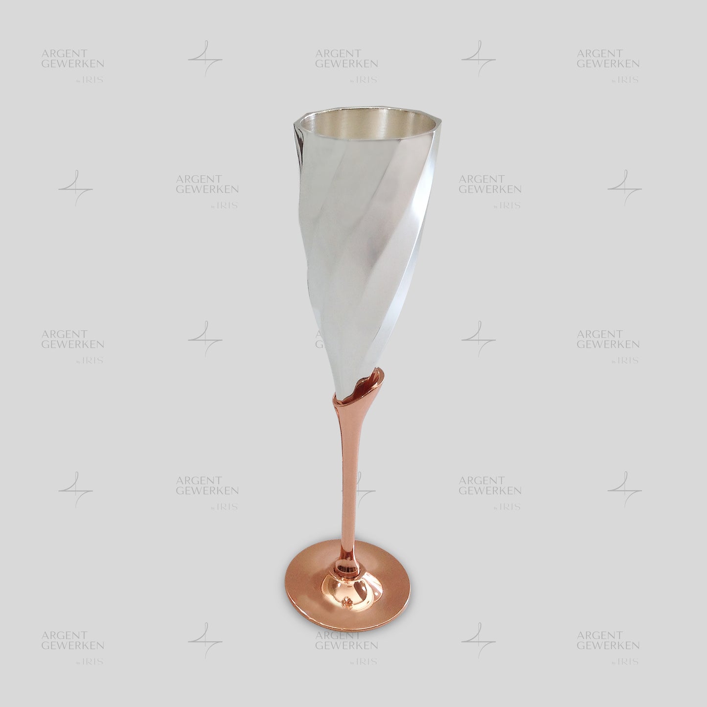 Imperialer zweistufiger Tee ständer Rose Gold Finish