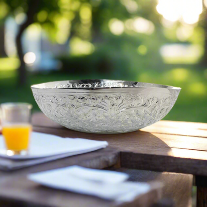 Classic Vine Silver Plated Bread Basket