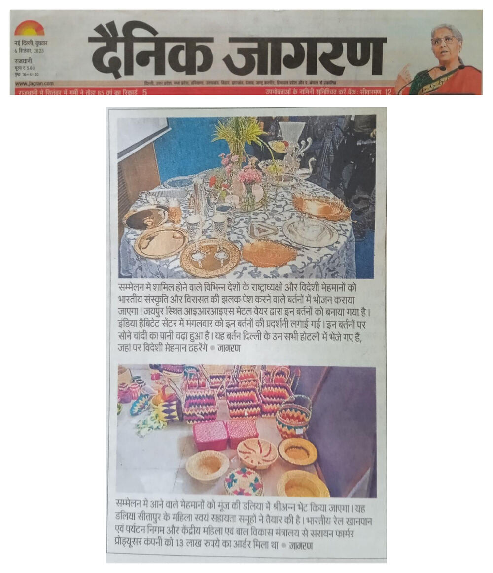 G20 Summit — Official Tableware Supplier press clipping 11